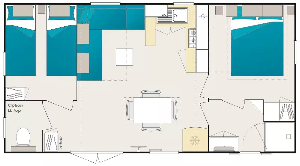 Camping Flower Les Ondines 3 Sterne★★★