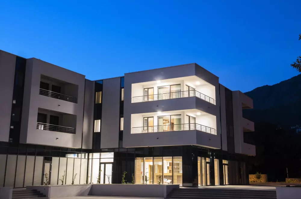 Srebreno Premium Apartmanok Útvonalterv