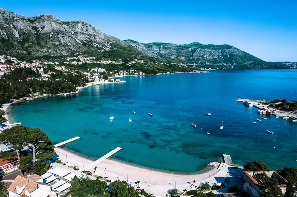 Srebreno Premium Apartmanok Útvonalterv