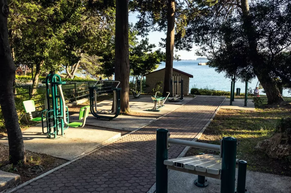 Srebreno Premium Apartmanok Útvonalterv