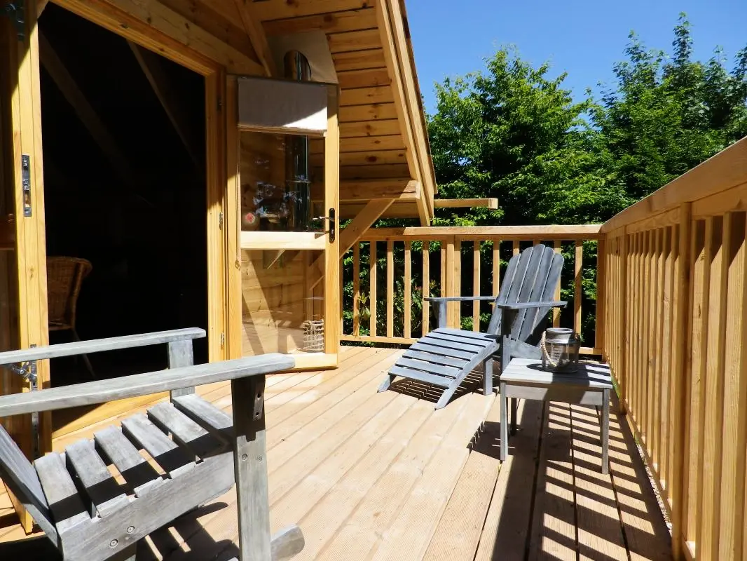 Gîte de France Gîtes de france® - Cabin de la caroline 3 fül