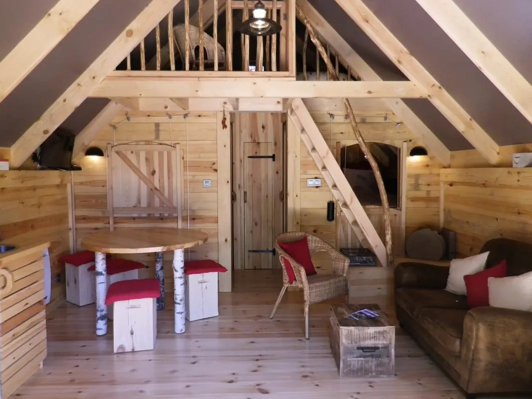 Gîte de France Gîtes de france® - Cabin de la caroline 3 fül