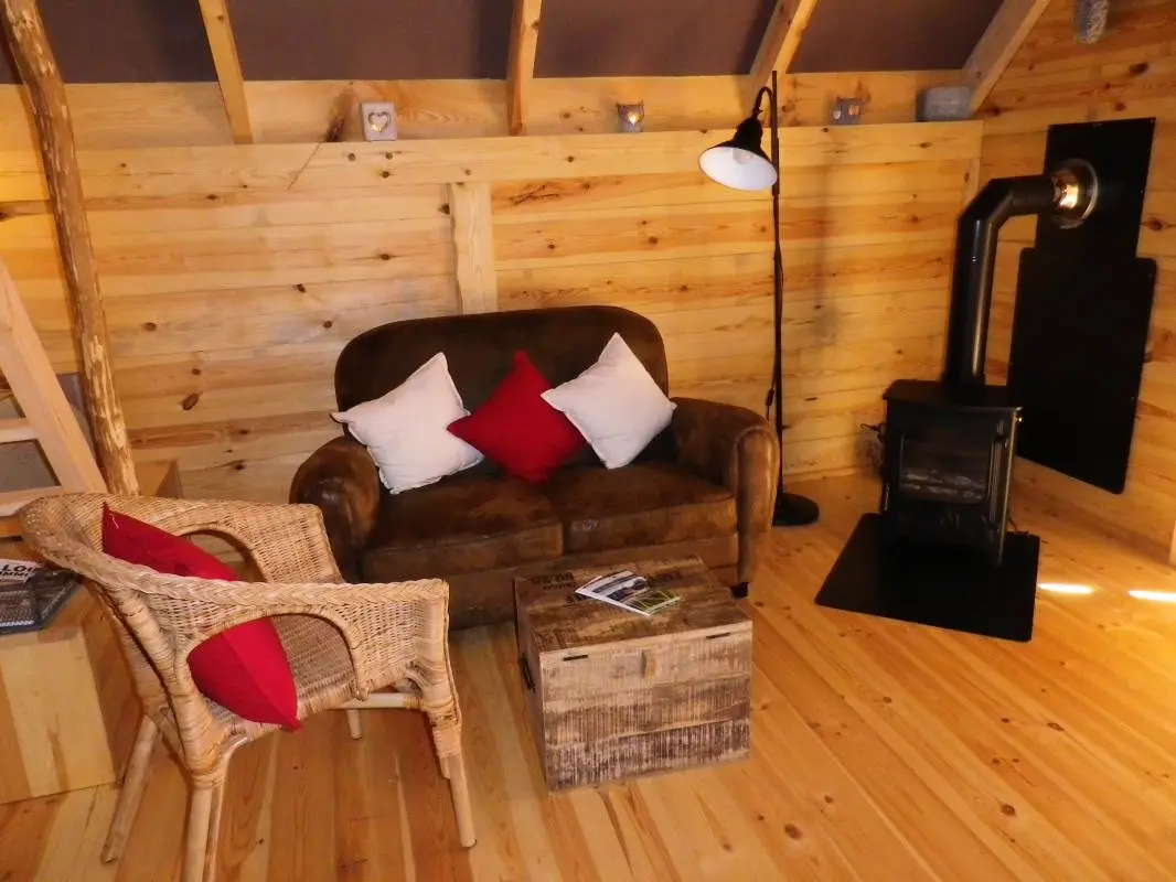 Gîte de France Gîtes de france® - Cabin de la caroline 3 fül