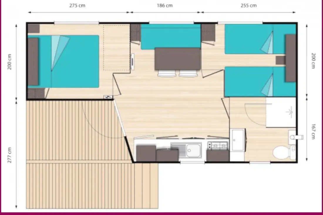 Campsite Tikayan Le Peyrolais 3 Csillagok★★★
