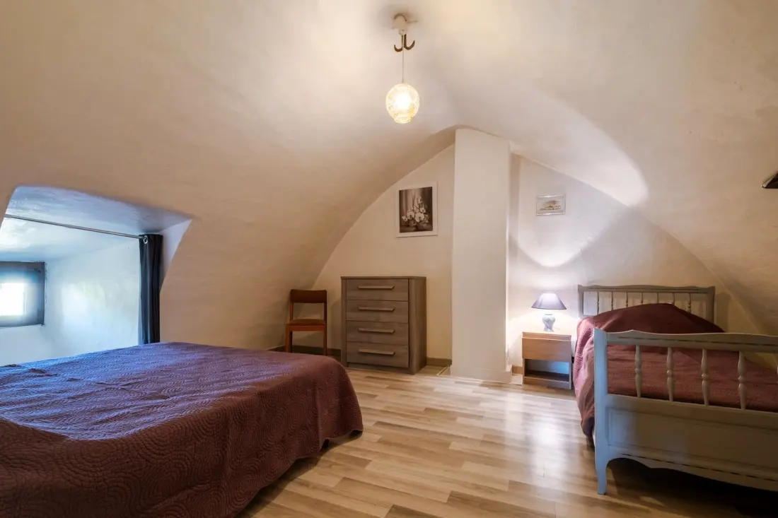 Gîte de France Gîte l'anémone 6/7 Personen 2 Ohren