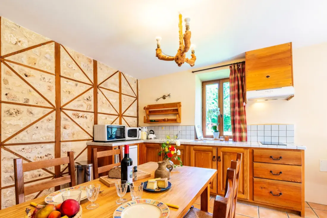 Gîte de France Gîte le Peyrou 2/3 Personen in Viale 3 Epis