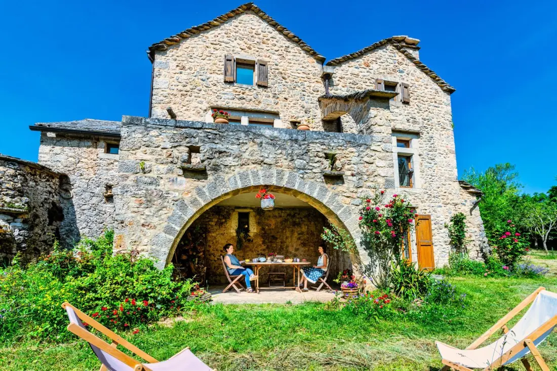 Gîte de France Gîte le Peyrou 2/3 Personen in Viale 3 Epis