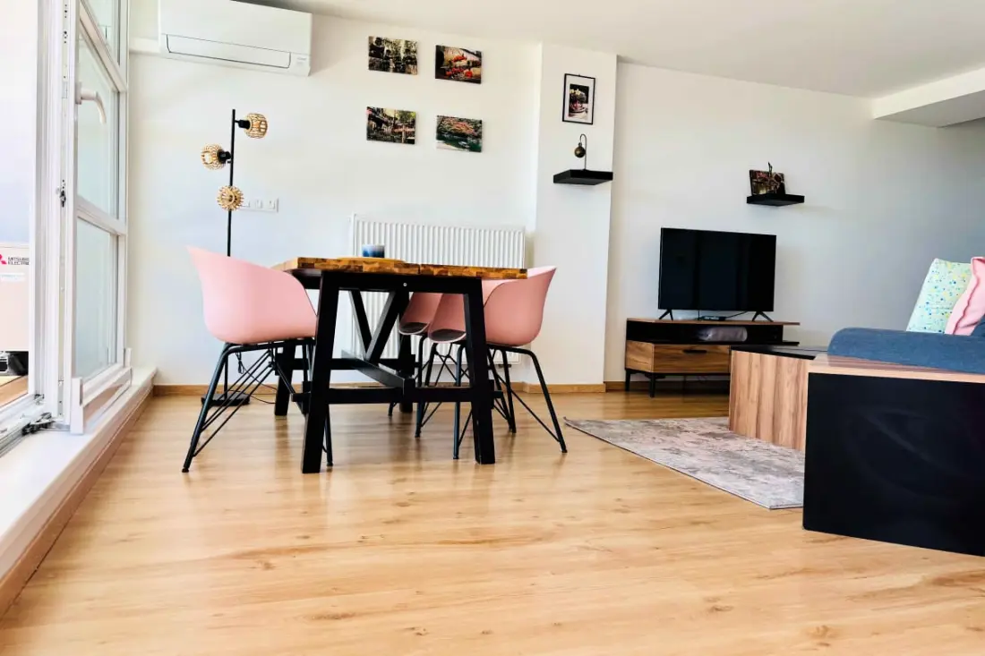 Apt klimatyzowane - 3 sypialnie - Taras