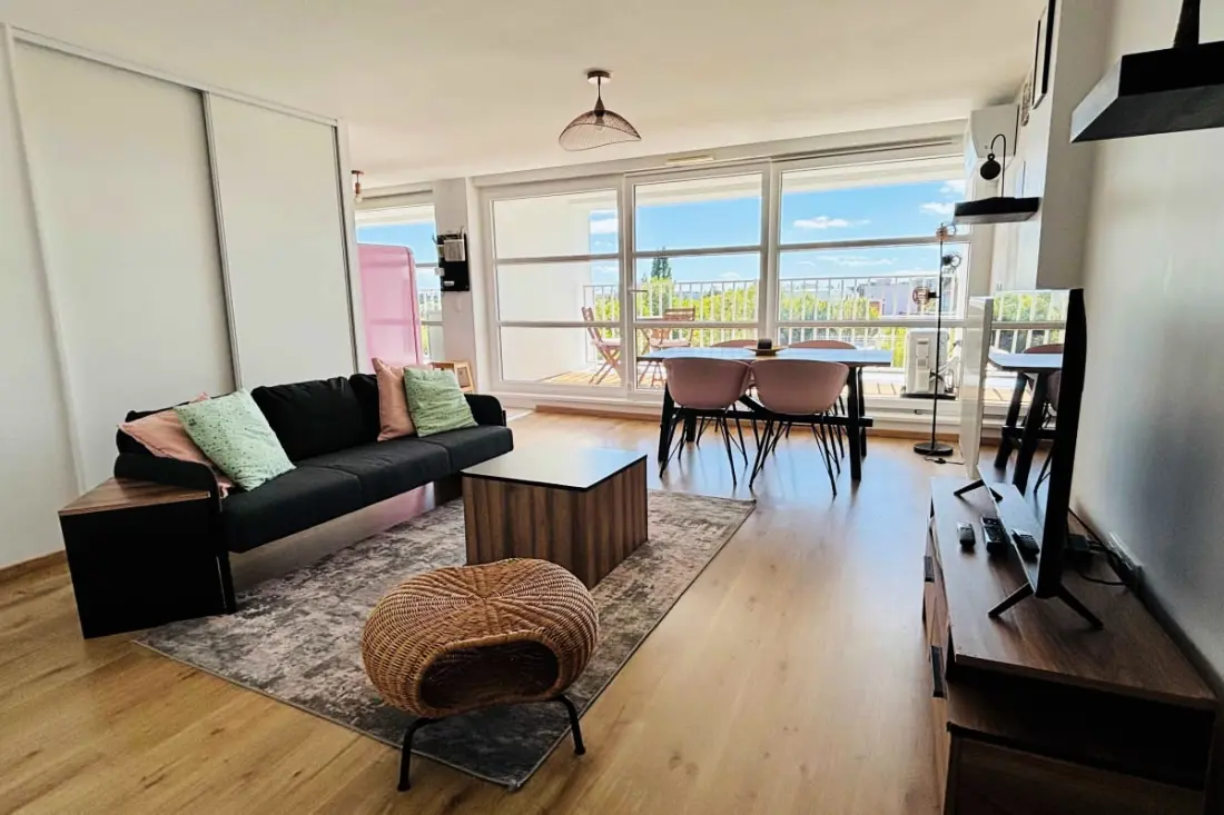 Apt klimatyzowane - 3 sypialnie - Taras