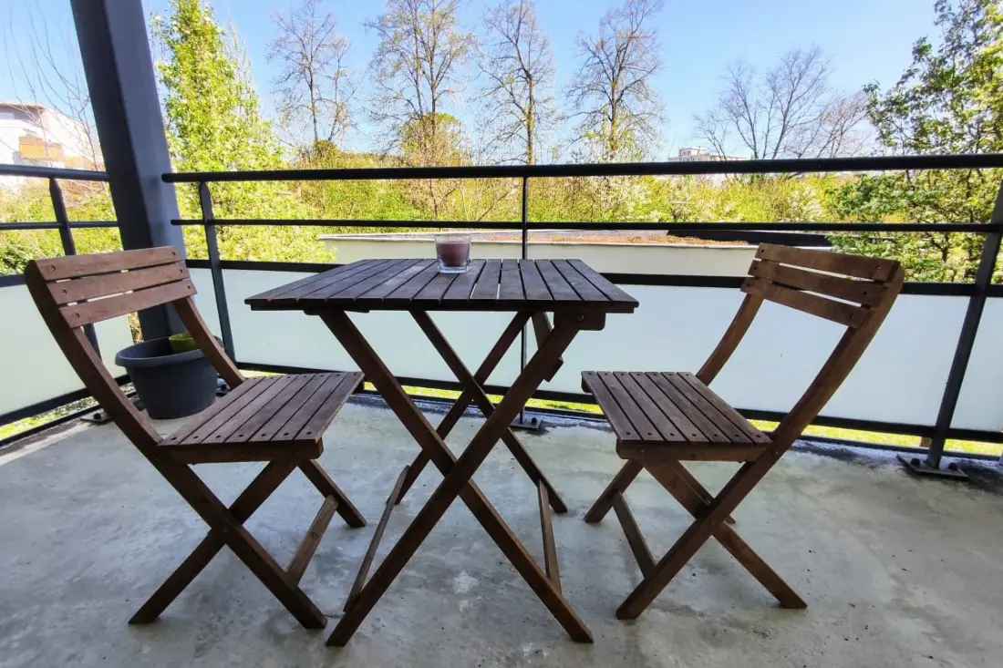 Le Salluste: T2 Cosy Z Balkonem w Strasburgu.