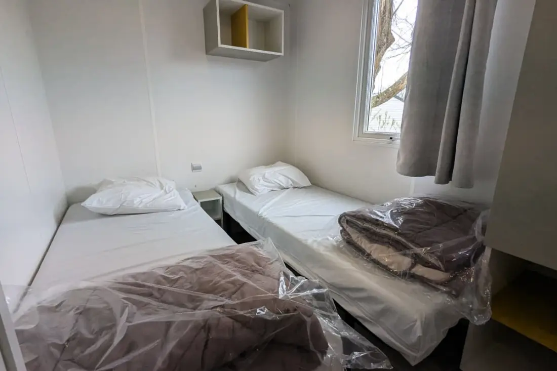 Chalet Neuf terrace Sur Beau Camping Útvonalterv