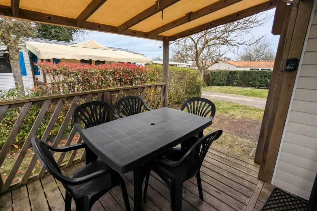 Chalet Neuf terrace Sur Beau Camping Útvonalterv