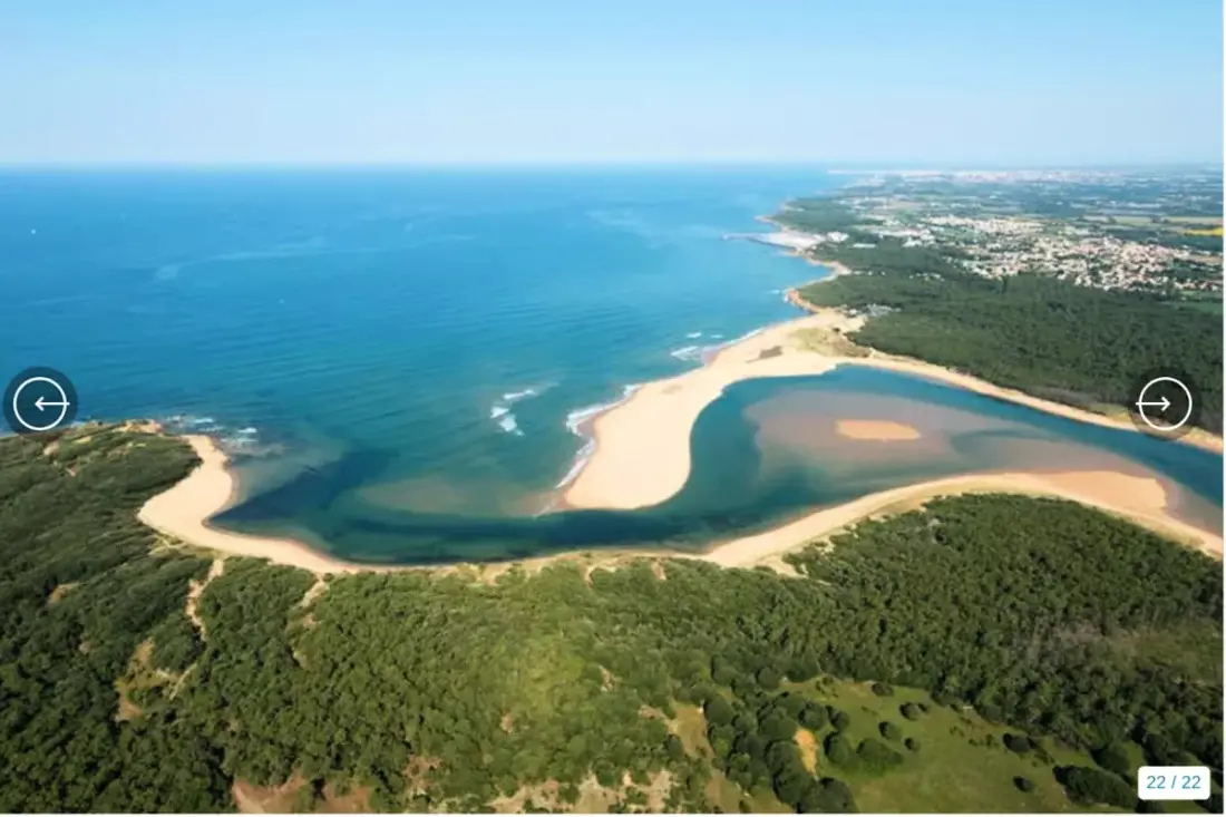 Chalet Neuf terrace Sur Beau Camping Útvonalterv