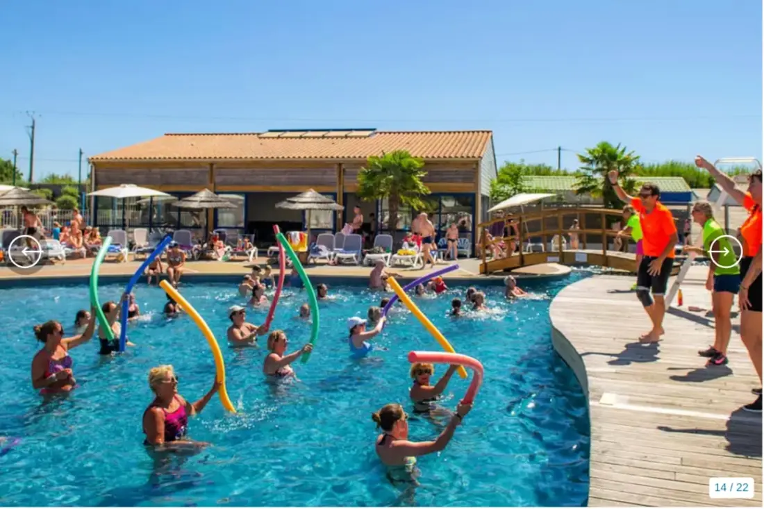 Chalet Neuf terrace Sur Beau Camping Útvonalterv