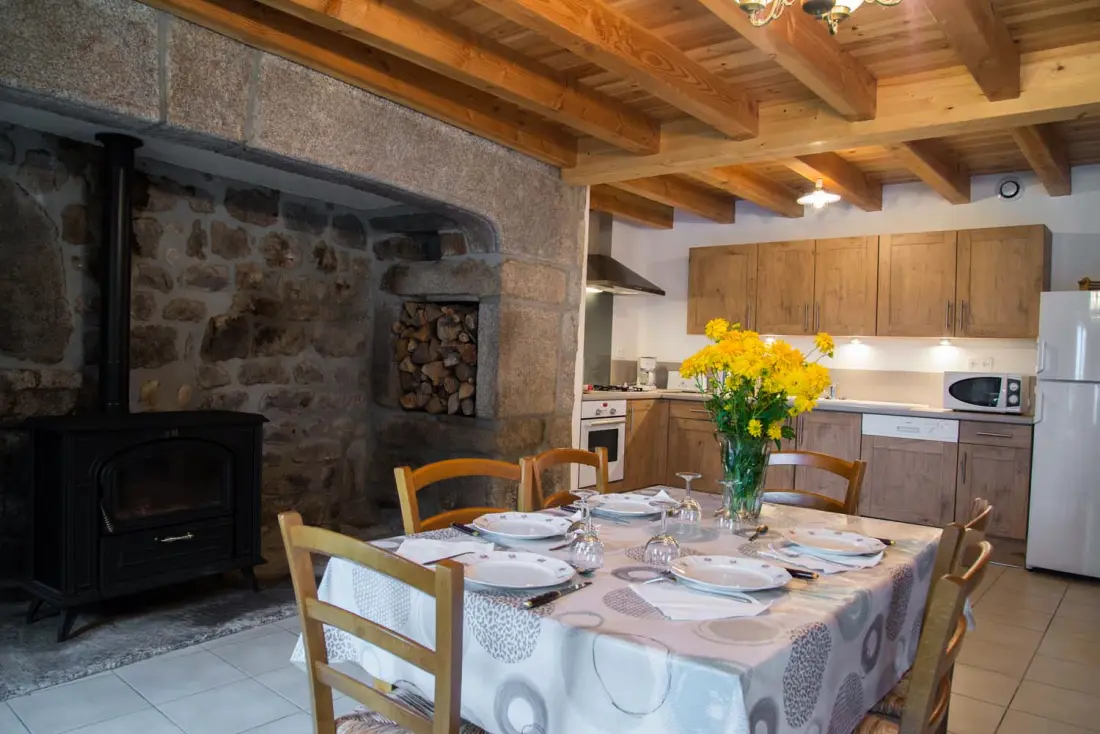 Gîte de France Gîte le pré de chabanettes 6/8 Personen 3 Ohren