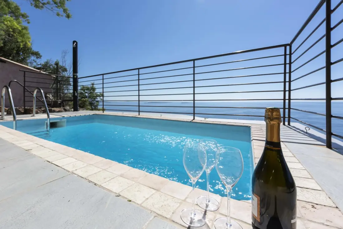 Rezidencia Villa 8 Pers. Panoramikus tengeri kilátás, magán úszómedence - Theoule-sur-mer