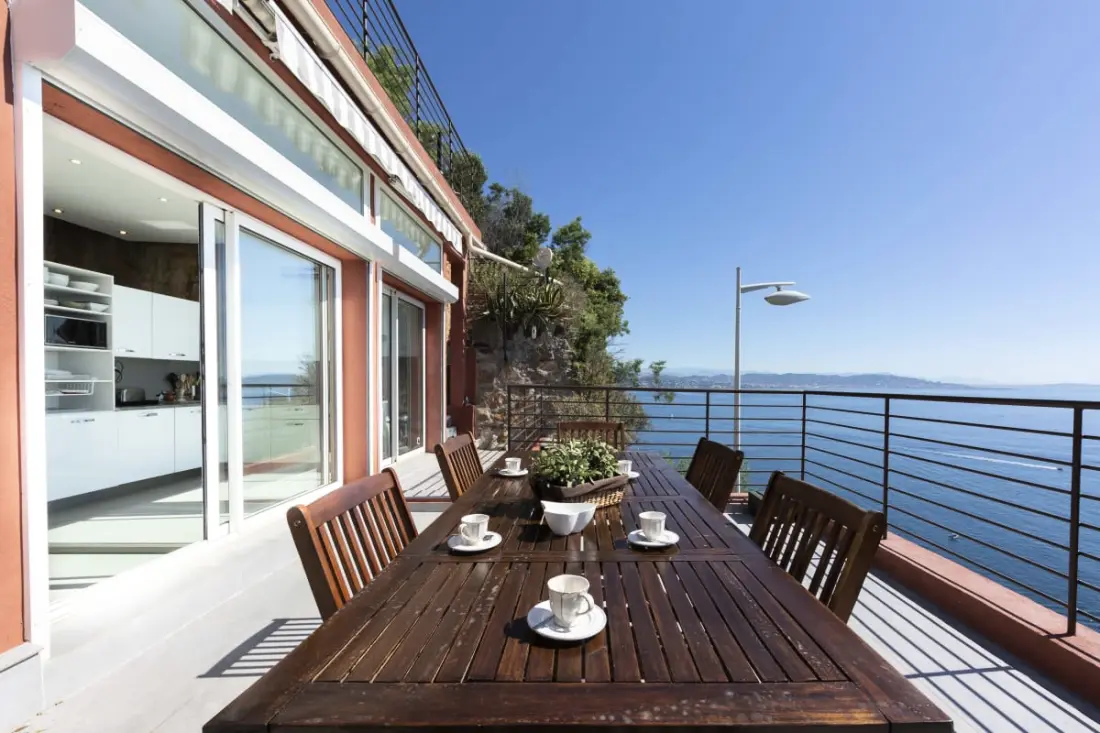 Rezidencia Villa 8 Pers. Panoramikus tengeri kilátás, magán úszómedence - Theoule-sur-mer