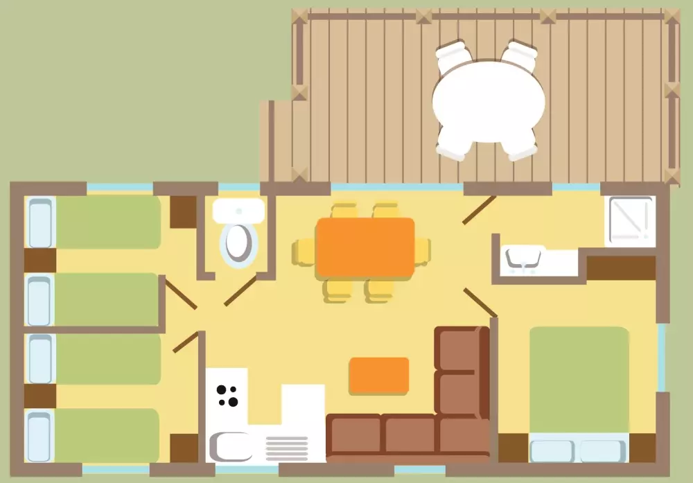 Camping Sunêlia La Source - Occitanie - Aveyron 4 étoiles★★★★