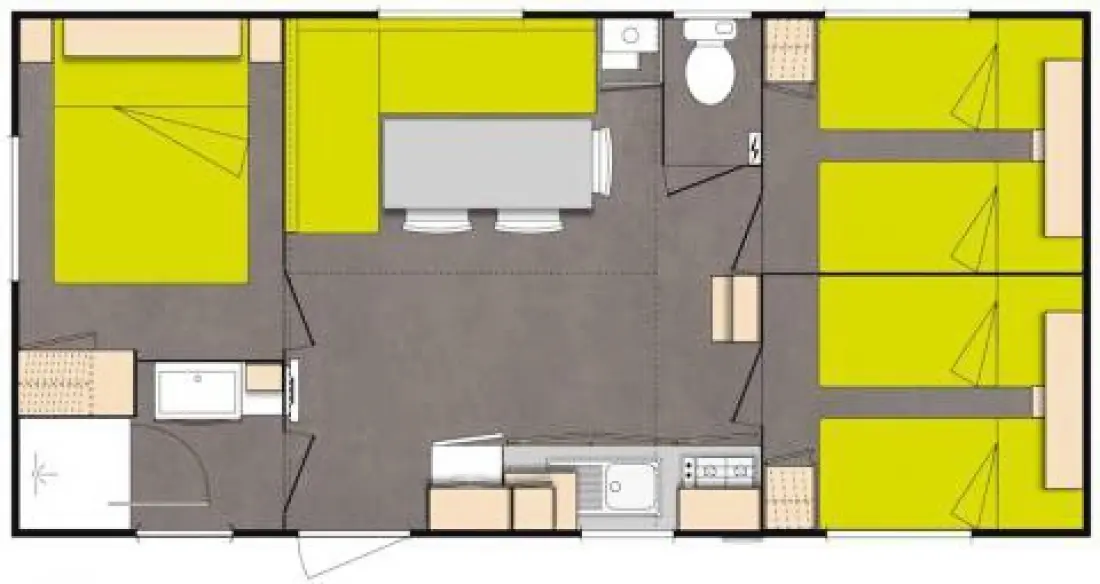 Campingplatz Maeva Escapades La Castillonderie 4 Sterne★★★★