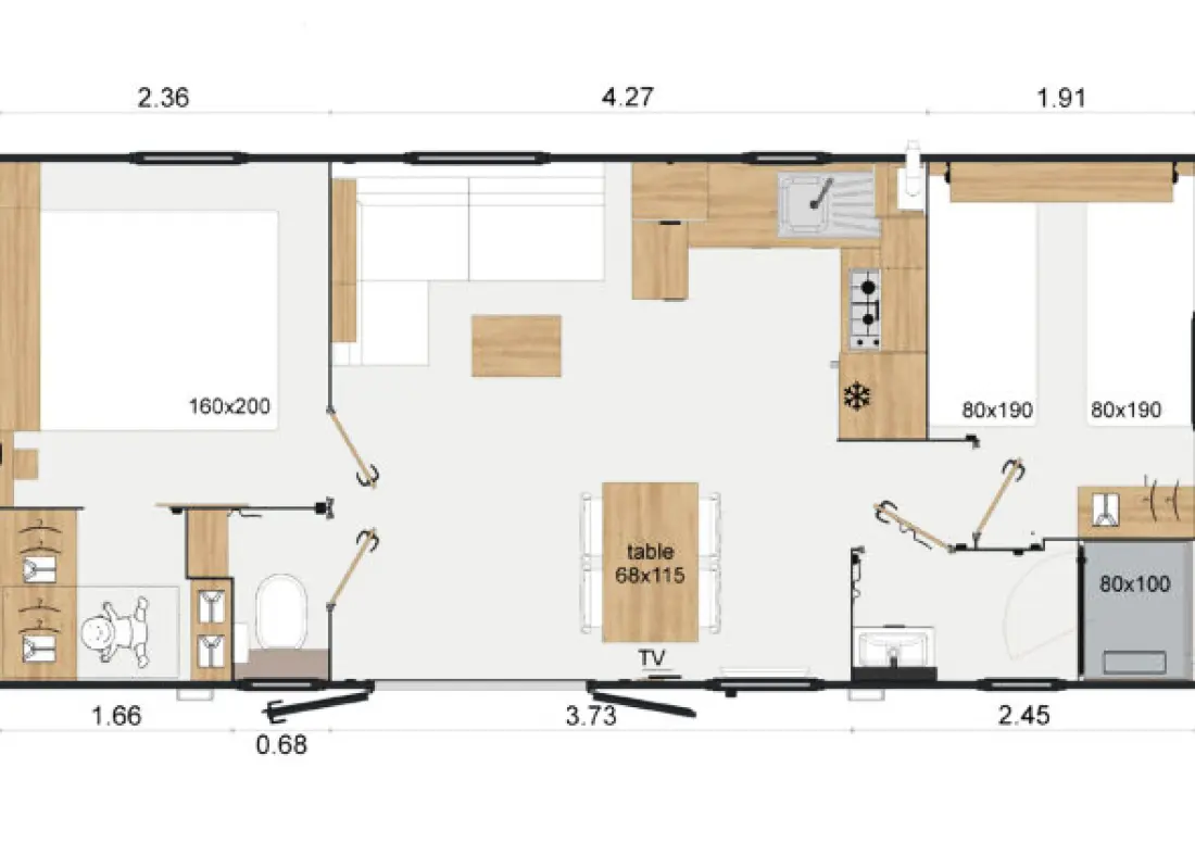 Campingplatz Maeva Escapades La Castillonderie 4 Sterne★★★★