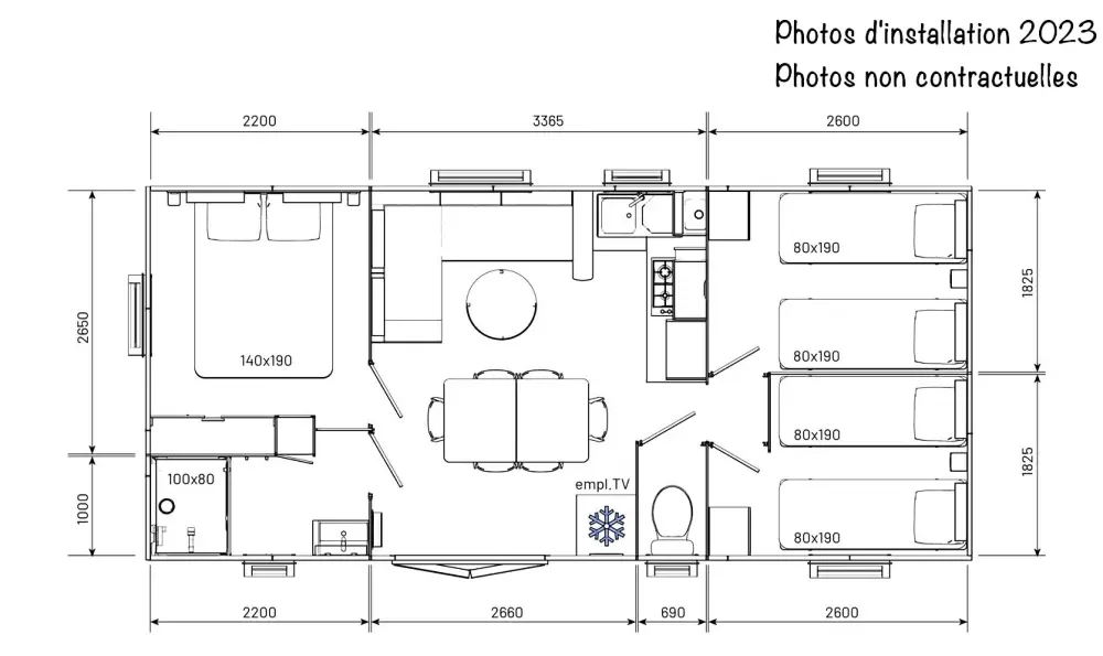 Campsite Le Lac de Thoux 3 Stars★★★