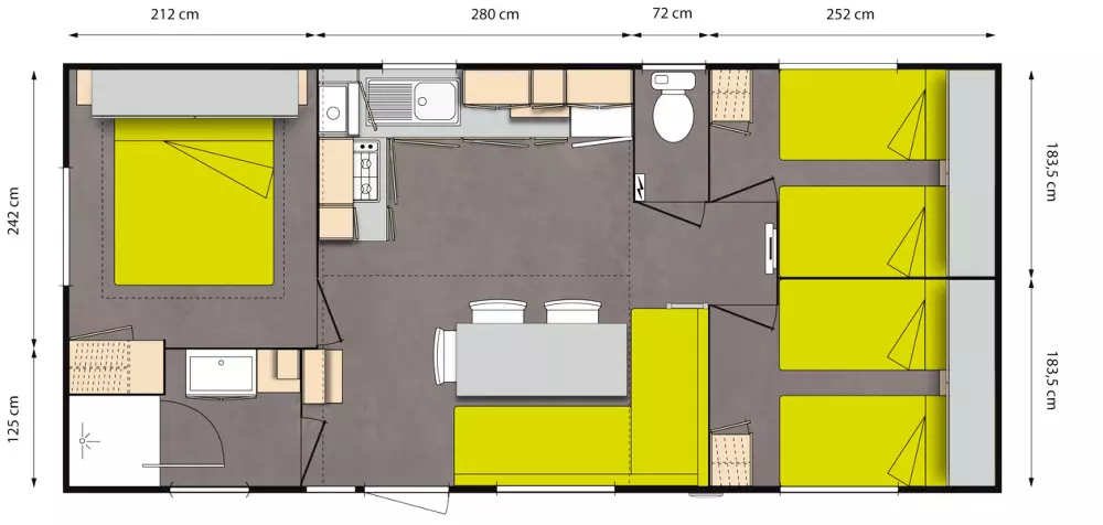 Campsite Le Lac de Thoux 3 Stars★★★