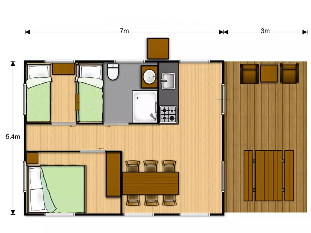 Campsite Le Lac de Thoux 3 Stars★★★