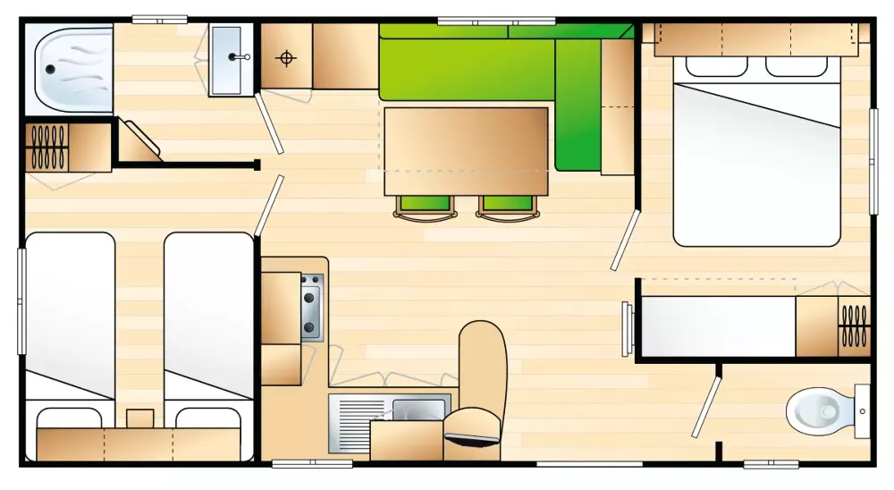 Campsite Le Lac de Thoux 3 Stars★★★