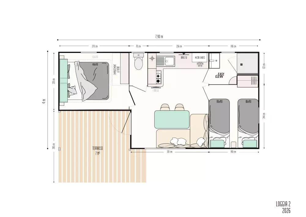 Campsite Le Lac de Thoux 3 Stars★★★