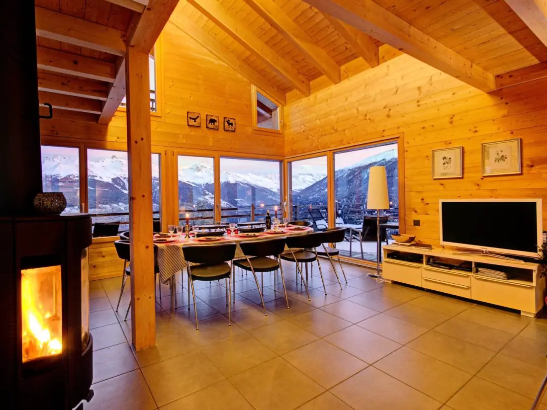 Chalet auf dem richtigen Weg