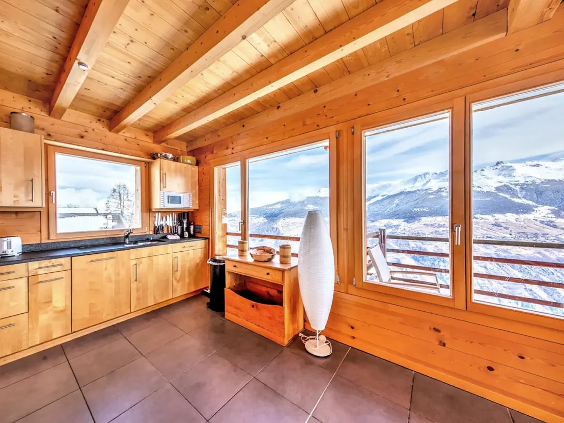 Chalet auf dem richtigen Weg