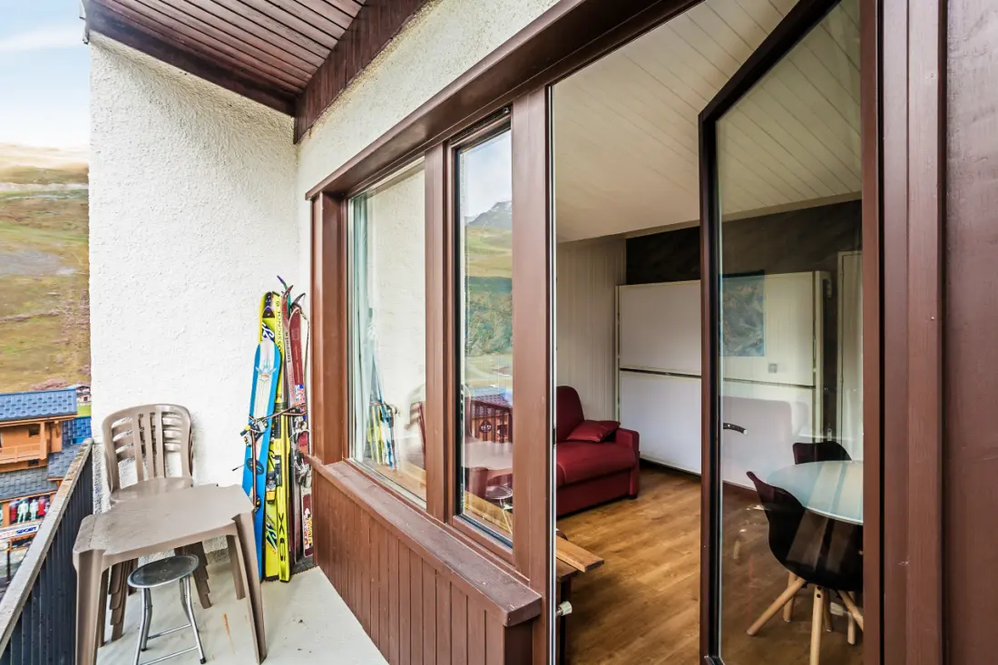 Appartement in Tignes met directe toegang tot de pistes