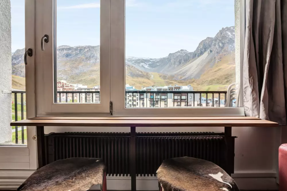 Apartman Tignesben, közvetlen hozzáféréssel a pályákhoz