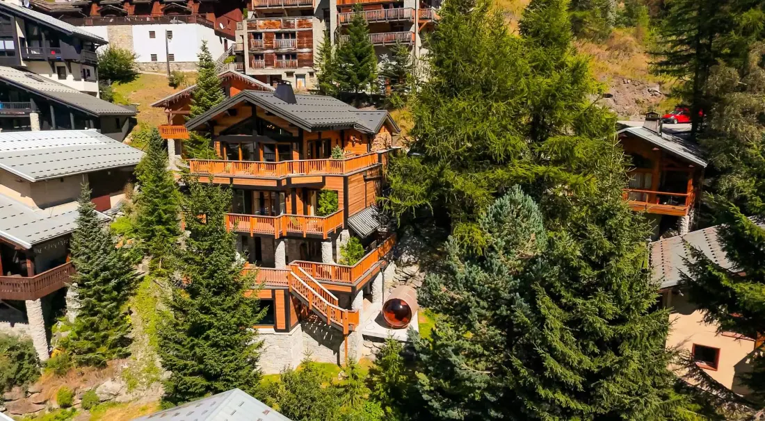 Chalet Les Sources De La Davie