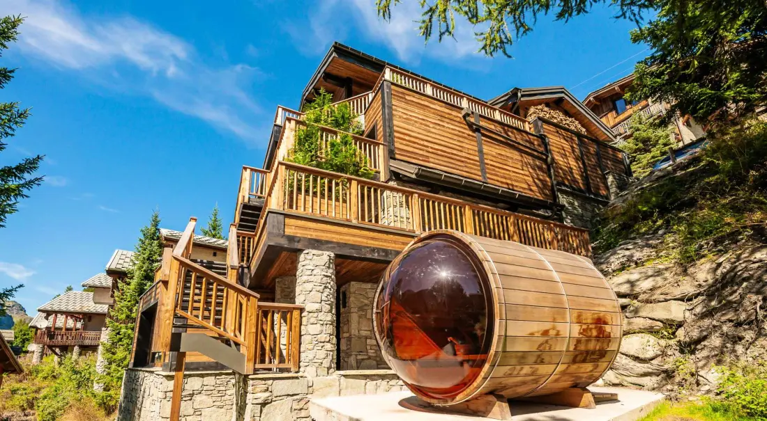Chalet Les Sources De La Davie