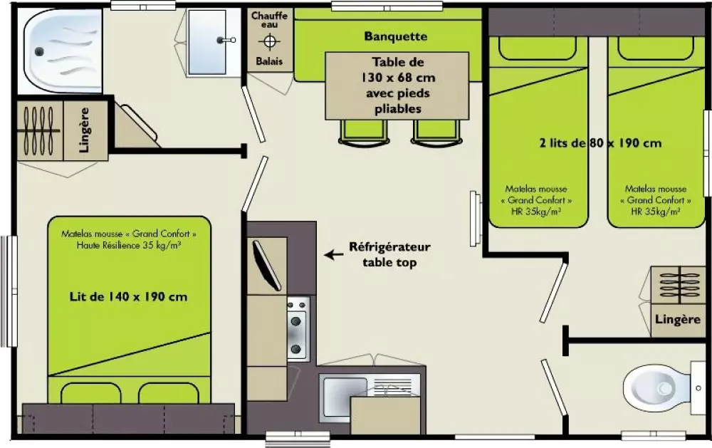 Camping Le Trivoly4 Sterren★★★★