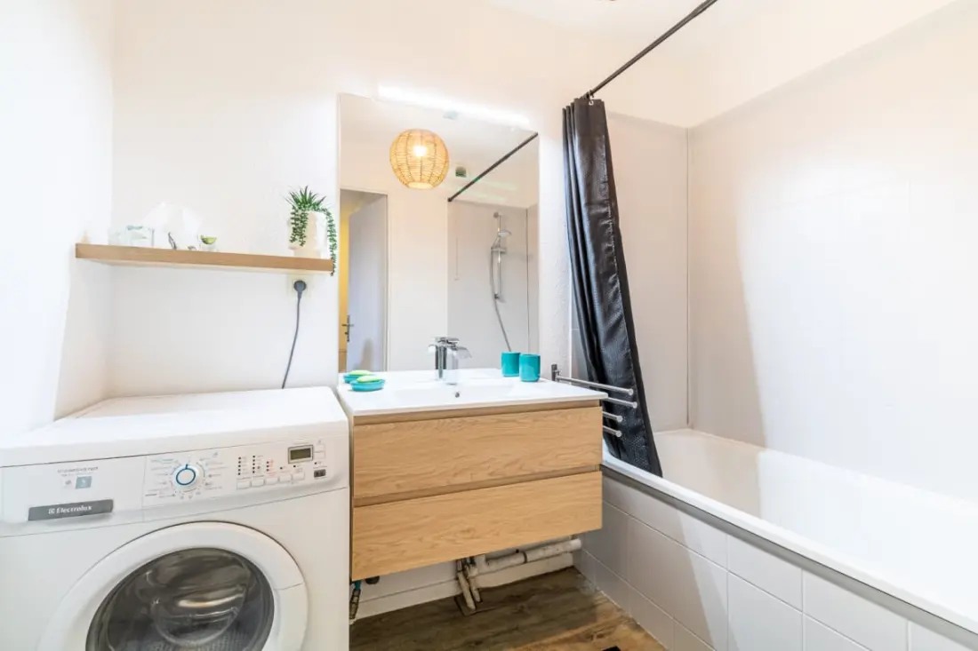 Le Diamant - világos apartman úszómedencével