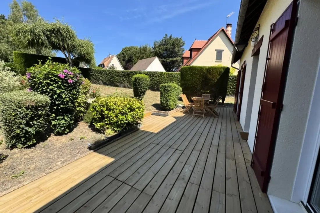 Édes ház kerttel, 5 perc Deauville