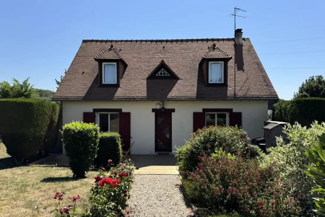 Édes ház kerttel, 5 perc Deauville