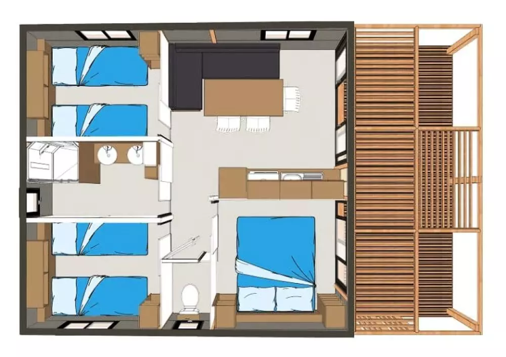 Kemping Paradis l'Arada Parc 4 Gwiazdy★★★★