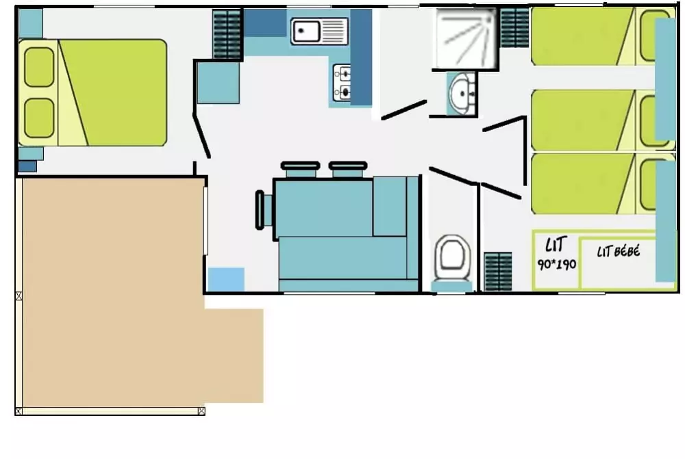 Kemping Paradis l'Arada Parc 4 Gwiazdy★★★★