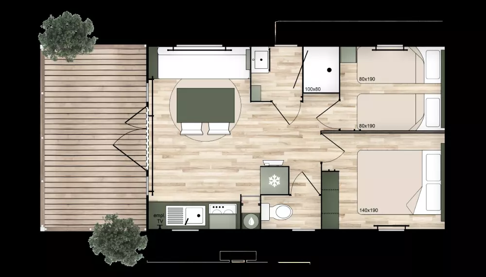 Campingplatz Kerlaz 3 Sterne★★★