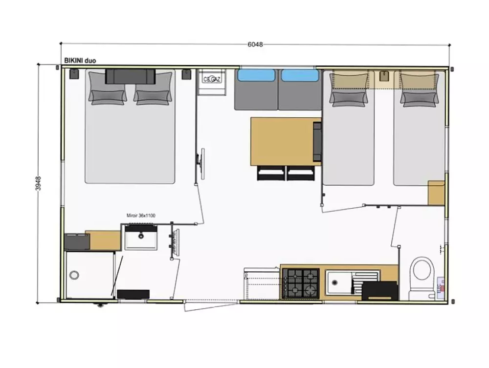 Campingplatz Kerlaz 3 Sterne★★★