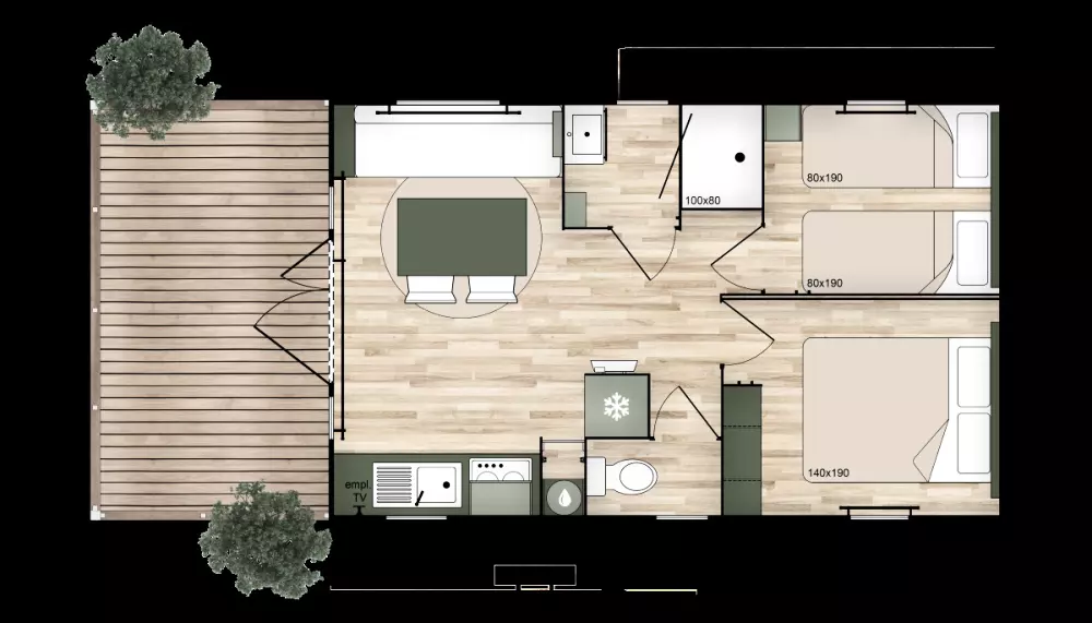 Campingplatz Kerlaz 3 Sterne★★★