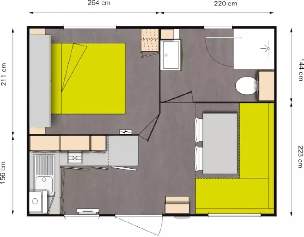 Blumen Camping La Plage 2 Sterne★★