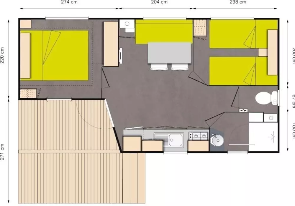 Blumen Camping La Plage 2 Sterne★★