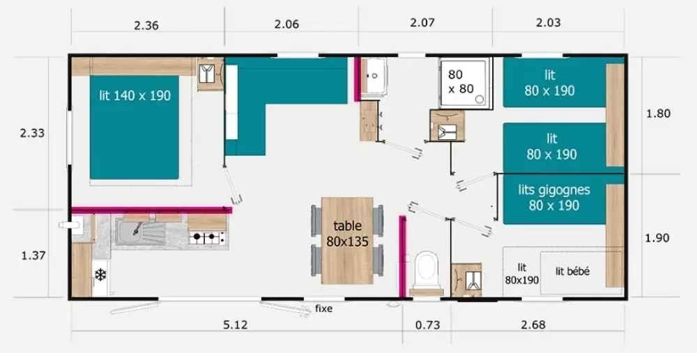 Camping Seasonova Les 7 Iles 3 Stars★★★