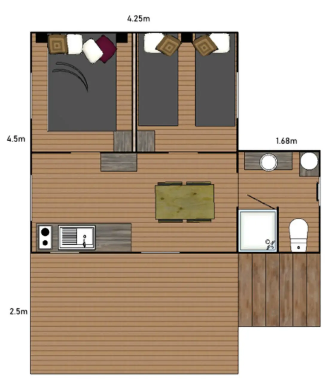 Campingplatz Seasonova Les 7 Iles