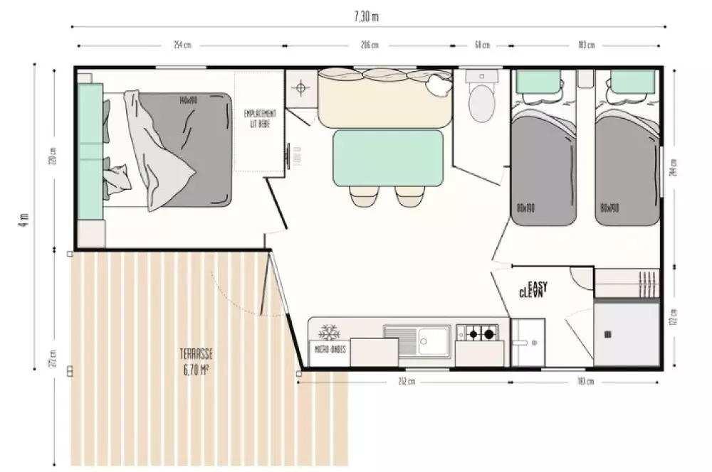 Campeggio Les 3 Lacs du Soleil