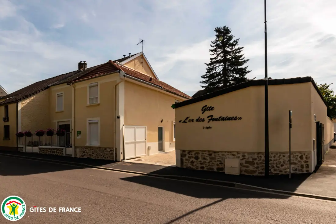 Gîte de France Gold der Brunnen 3 pers 3 Ohren